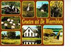 DE WEERRIBBEN,- 8 luik o.a. Huisje-Molen- Reiger. 05-12, Verzamelen, Ansichtkaarten | Nederland, Ophalen of Verzenden, 1980 tot heden