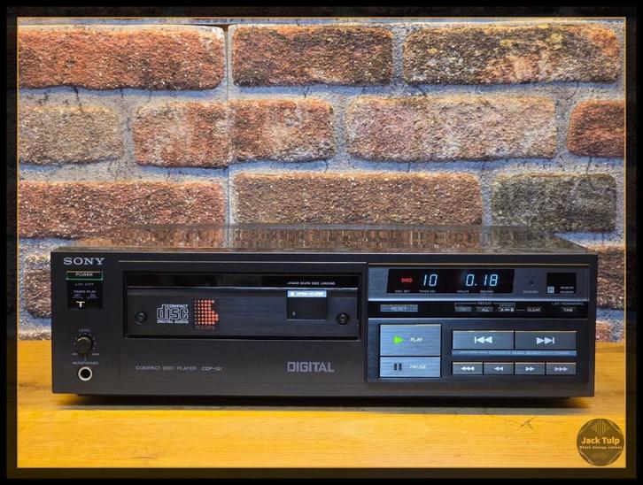 Sony CDP-101, Audio, Tv en Foto, Cd-spelers, Gebruikt, Sony, Ophalen of Verzenden