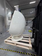 Originele Ei stoel, Huis en Inrichting, Stoelen, Ophalen, Kunststof, Gebruikt, Wit