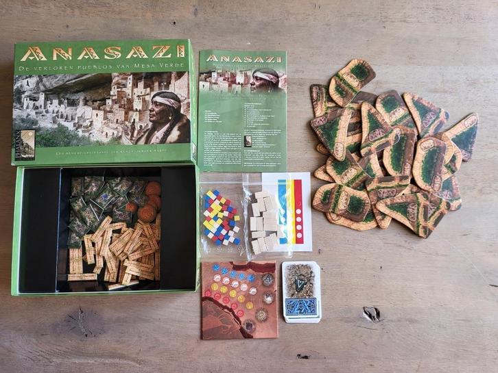 spel Anasazi, Hobby en Vrije tijd, Gezelschapsspellen | Bordspellen, Zo goed als nieuw, Een of twee spelers, Drie of vier spelers