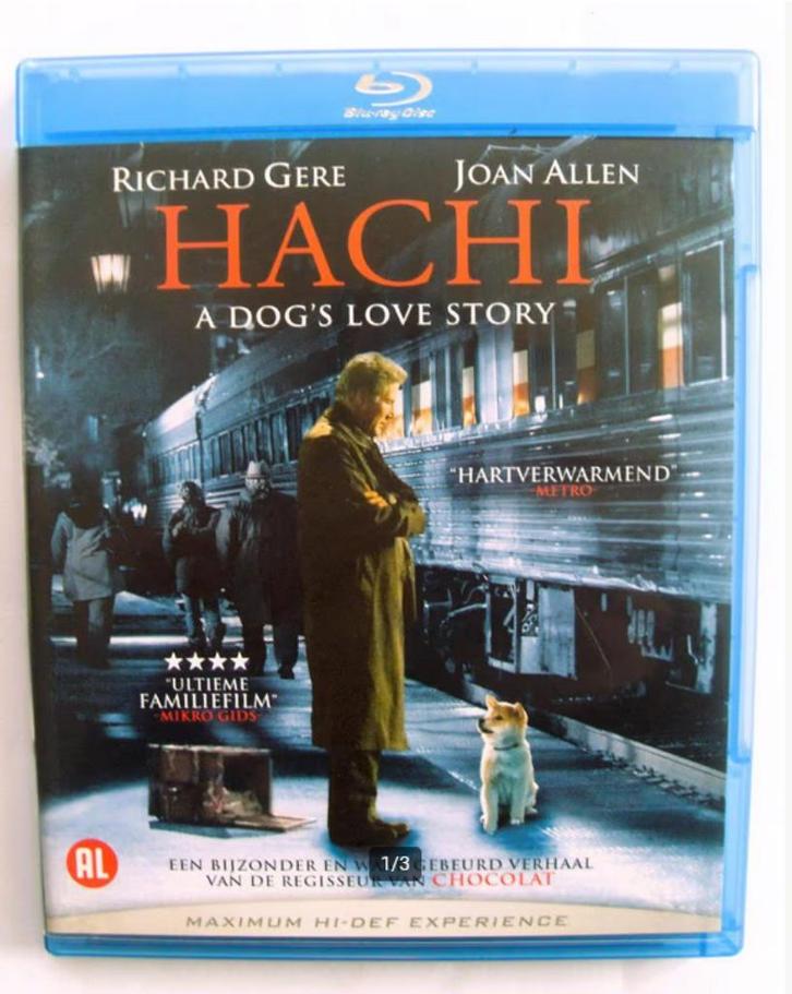 Hachi (originele bluray) kerstfilm - Richard Gere, Cd's en Dvd's, Blu-ray, Zo goed als nieuw, Drama, Ophalen of Verzenden