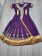 Indiase Anarkali, Maat 38/40 (M), Overige typen, Paars, Ophalen of Verzenden