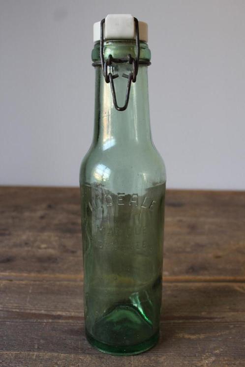 Oude Franse brocante weckfles L'Ideale 1L.Pronck & Praal, Antiek en Kunst, Curiosa en Brocante, Ophalen of Verzenden