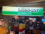 Vintage/ industrieel Lawnboy gazon maaiers lichtbak, Ophalen, Lichtbak of (neon) lamp, ?, Zo goed als nieuw