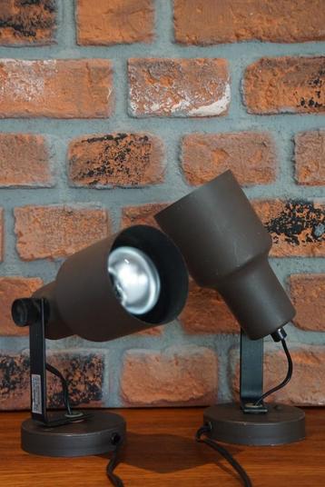 Vintage retro spots bruin jaren 70  beschikbaar voor biedingen