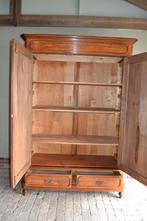 Prachtige strakke antieke mahonie houten kast., Antiek en Kunst, Antiek | Meubels | Kasten, Verzenden