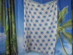 organic cotton blauw creme deken smile van the bonnie mob, Ophalen of Verzenden, Gebruikt, 100 cm of meer, Deken