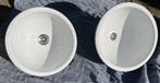 alape wasbak 2 bakken wit emaille, Doe-het-zelf en Verbouw, Sanitair, Ophalen of Verzenden, Gebruikt, Wastafel