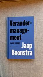 Jaap Boonstra - Verandermanagement, Boeken, Ophalen of Verzenden, Zo goed als nieuw, Jaap Boonstra