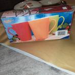 6 Bröcking creative mokken in 3 verschillende kleuren, Huis en Inrichting, Ophalen of Verzenden, Zo goed als nieuw, Overige stijlen