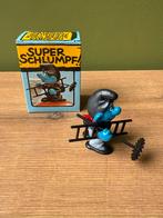 40202 Super smurf schoorsteenveger schlumpf schleich peyo, Verzamelen, Ophalen, Zo goed als nieuw