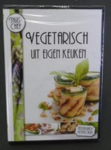 DVD Vegetarisch Koken Thuis met Topchef SEALED KADO-TIP! beschikbaar voor biedingen