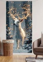 Banner Deur Rendier 90x180cm, Ophalen of Verzenden, Nieuw