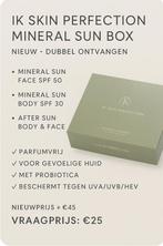 IK Skin Perfection zonnebox nieuw – SPF 30/50 + After Sun, Eén persoon, Cadeaubon, Overige typen