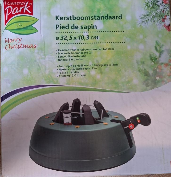 kerstboomstandaard Central Park, Diversen, Kerst, Zo goed als nieuw, Ophalen