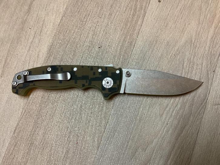 Demko AD20S zakmes knife mes digi-camo D2 toolsteel USA, Caravans en Kamperen, Kampeergereedschap, Zo goed als nieuw, Ophalen of Verzenden