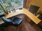 ikea galant bureau 1.602, Huis en Inrichting, Bureaus, Ophalen, In hoogte verstelbaar, Gebruikt, Bureau