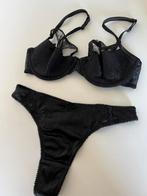 BH zwart nieuw Hunkemöller private collection (75D) + string, Kleding | Dames, Hunkemöller, Ophalen of Verzenden, Zwart, Setje