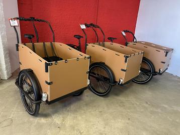 Fietshokje Beverwijk: E-Cargo elektrische bakfiets NIEUW beschikbaar voor biedingen