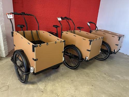 Fietshokje Beverwijk: E-Cargo elektrische bakfiets NIEUW, Fietsen en Brommers, Fietsen | Bakfietsen, Nieuw, 4 kinderen of meer