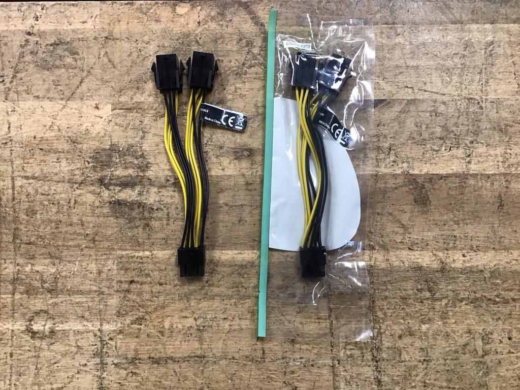 PCIe 8-Pin naar 8-Pin (6+2) Adapter Kabel, Ophalen of Verzenden, Gebruikt