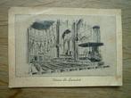 Interieur St. Laurenskerk naar tekening van Oosten Rotterdam, Ophalen of Verzenden, Voor 1920, Zuid-Holland