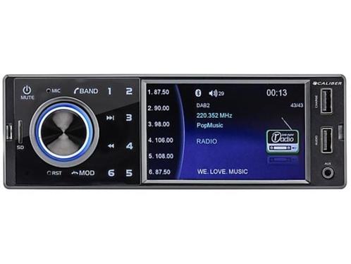 Caliber RMD402DAB-BT bluetooth autoradio Aygo C1 107 1din, Auto diversen, Autoradio's, Gebruikt, Ophalen of Verzenden