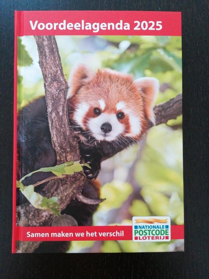 Postcodeloterij Voordeelagenda 2025 LOSSE BONNEN, Tickets en Kaartjes, Kortingen en Cadeaubonnen, Drie personen of meer, Kortingsbon