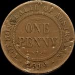 Australië 1 penny 1919, Postzegels en Munten, Munten | Oceanië, Losse munt, Verzenden