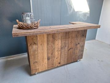 Borrel cocktail bar tuinbar steigerhout buitenbar AANBIEDING beschikbaar voor biedingen