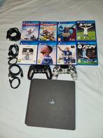 PS4 MET GAMES, Spelcomputers en Games, Spelcomputers | Sony PlayStation 4, Ophalen of Verzenden, Met 2 controllers, Met games