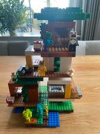 Lego Minecraft 21174 - De Moderne Boomhut, Ophalen of Verzenden, Zo goed als nieuw, Complete set, Lego