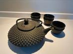 Gietijzeren theepot set, Overige materialen, Overige typen, Ophalen of Verzenden, Zo goed als nieuw