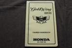 Honda GL1500 SE 1995 fahrer handbuch GL 1500 SE, Motoren, Handleidingen en Instructieboekjes, Ophalen of Verzenden, Honda