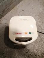 TOSTI-IJZER CONTACTGRILL TOMADO GEBRUIKT | BREAD TOASTER, Ophalen of Verzenden, Gebruikt