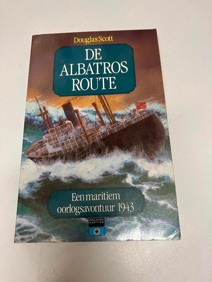 De Albatros route Een maritiem oorlogsavontuur 1943, Boeken, Oorlog en Militair, Gelezen, Marine, Tweede Wereldoorlog, Ophalen of Verzenden