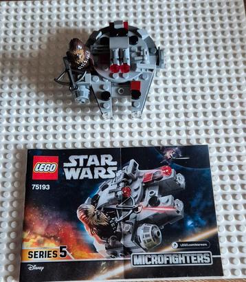 Lego StarWars 75193 Microfighters Millenium Falcon  beschikbaar voor biedingen