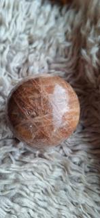 Perzik Maansteen Bol - 5.4cm, 256 gram, Ophalen of Verzenden, Zo goed als nieuw