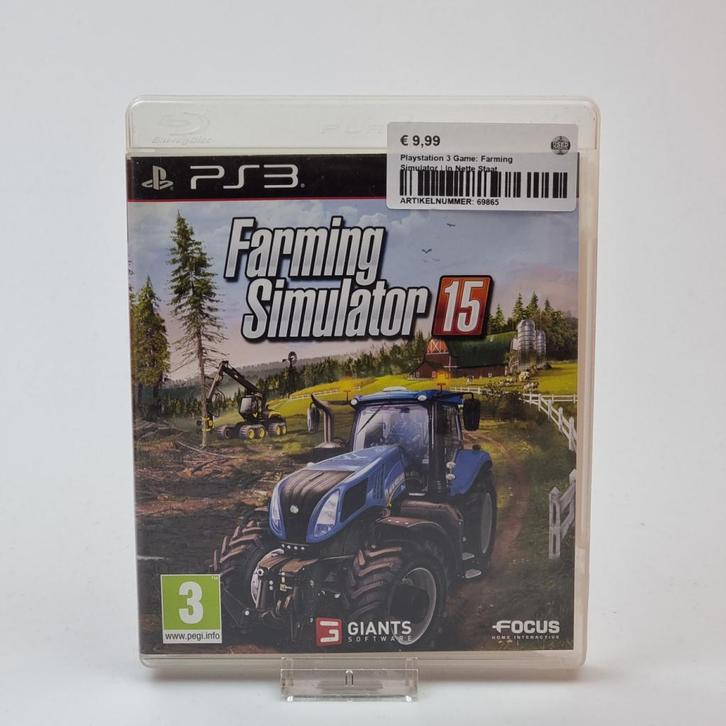 Playstation 3 Game: Farming Simulator, Spelcomputers en Games, Games | Sony PlayStation 3, Zo goed als nieuw