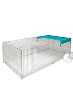 Kerbl Buitenren met uitbraak beveiliging 230x115x70, Dieren en Toebehoren, Knaagdieren en Konijnen | Hokken en Kooien, Ophalen