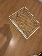3 witte metalen draadlades van Ikea, geschikt voor een kast, Huis en Inrichting, Ophalen of Verzenden, Zo goed als nieuw