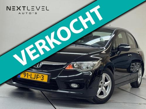 Honda Civic 1.3 Hybrid Elegance Airco Leder Navigatie Rijkla, Auto's, Honda, Bedrijf, Te koop, Civic, ABS, Airbags, Airconditioning