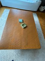 Massieve Houten Salontafel, Huis en Inrichting, Tafels | Salontafels, Ophalen, Gebruikt, 100 tot 150 cm, Eikenhout