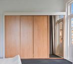 Inbouwkast met schuifdeuren en inrichting, Huis en Inrichting, Gebruikt, 200 cm of meer, Ophalen of Verzenden, 200 cm of meer