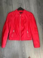 Leren jasje rood Vero Moda, Vero Moda, Ophalen of Verzenden, Zo goed als nieuw, Maat 36 (S)