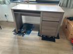Bureau met lade en kast 120x53, Ophalen, Zo goed als nieuw