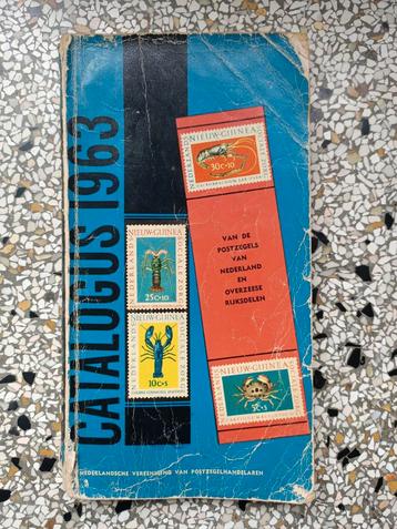 Postzegel catalogus 1963 Nederland en overzeese rijksdelen. beschikbaar voor biedingen