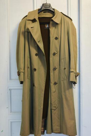 Klassieke, vintage DAKS Double Breasted Trenchcoat, maat 40 