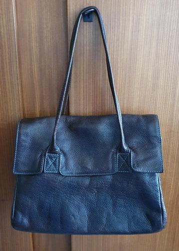 Cowboysbag tas schoudertas handtas donkerbruin leer zgan beschikbaar voor biedingen