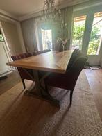 Eiken tafel, Huis en Inrichting, Tafels | Eettafels, Ophalen, Gebruikt, 100 tot 150 cm, Eikenhout